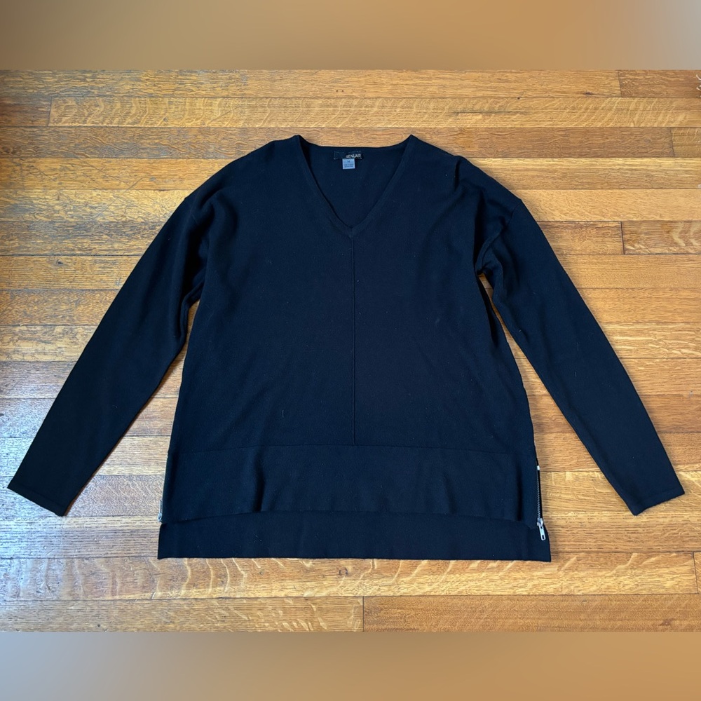 Renuar Zipper Sides Sweater
